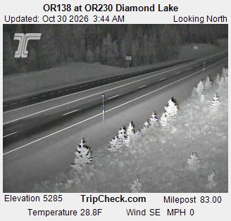 OR138 at OR230 Diamond Lake
